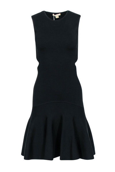 Current Boutique-Michael Kors - Black Knit Sleeveless Open Back Dress Sz S