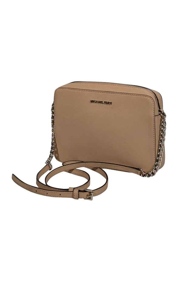 Current Boutique-Michael Kors - Deep Beige Rectangular Crossbody Bag