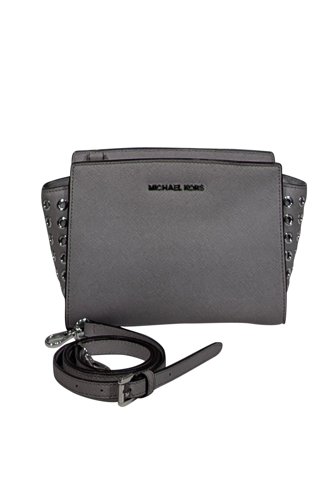 Fashion Michael Kors Leather Grommet crossbody