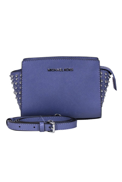 Michael Kors - Lavender Saffiano Leather Structured Mini Bag