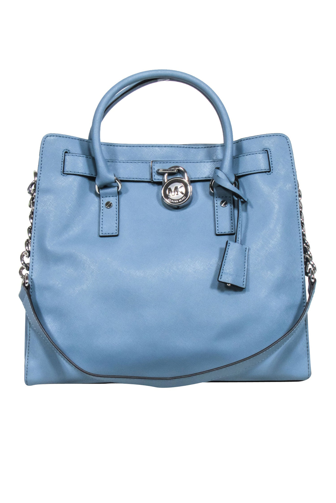 Michael kors light blue bag best sale