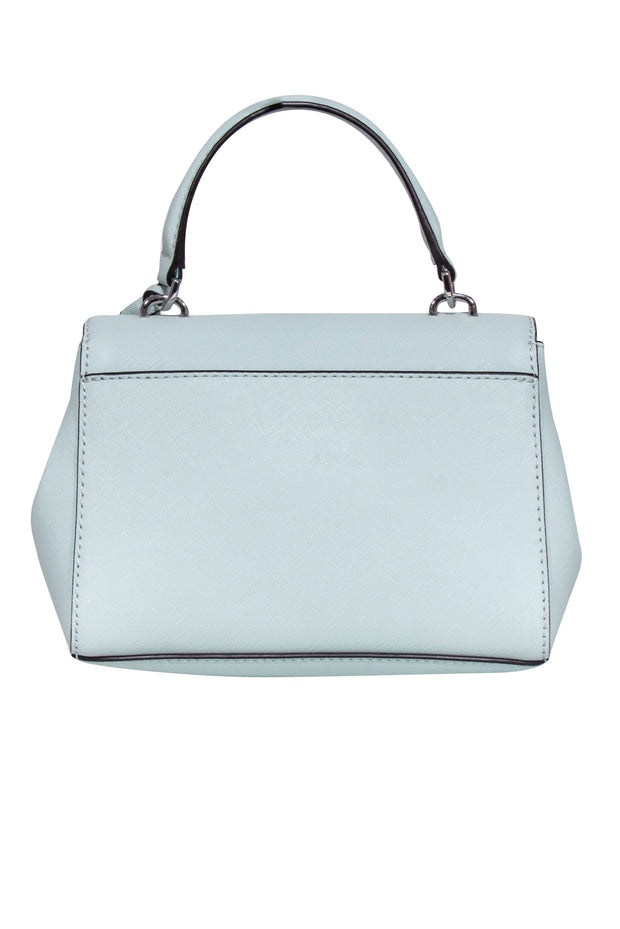 Current Boutique-Michael Kors - Mint Green Saffiano Leather Crossbody Bag