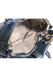 Current Boutique-Michael Kors - Navy Saffiano Leather Satchel