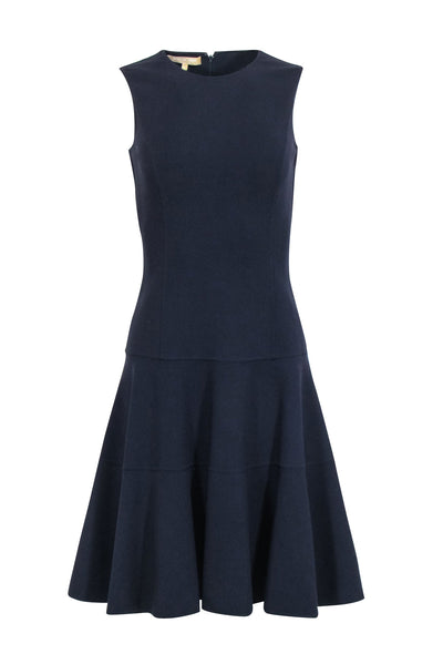 Current Boutique-Michael Kors - Navy Sleeveless Drop Waist Dress Sz 4