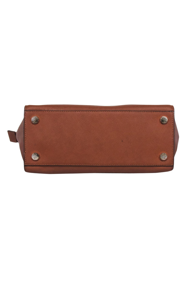 Current Boutique-Michael Kors - Tan Saffiano Leather Handbag w/ Detachable Strap