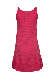 Current Boutique-Missoni - Bright Pink Knit Tank Dress Sz 4