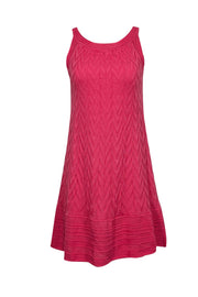 Current Boutique-Missoni - Bright Pink Knit Tank Dress Sz 4