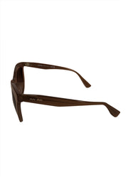 Current Boutique-Miu Miu - Beige Translucent Frames w/ Brown Lenses