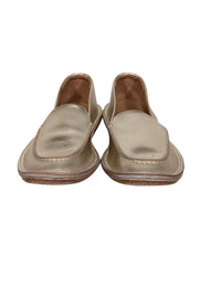 Current Boutique-Moma - Gold Metallic Flats Sz 7