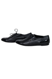 Current Boutique-Moschino Cheap & Chic - Black Leather Oxfords Sz 8.5