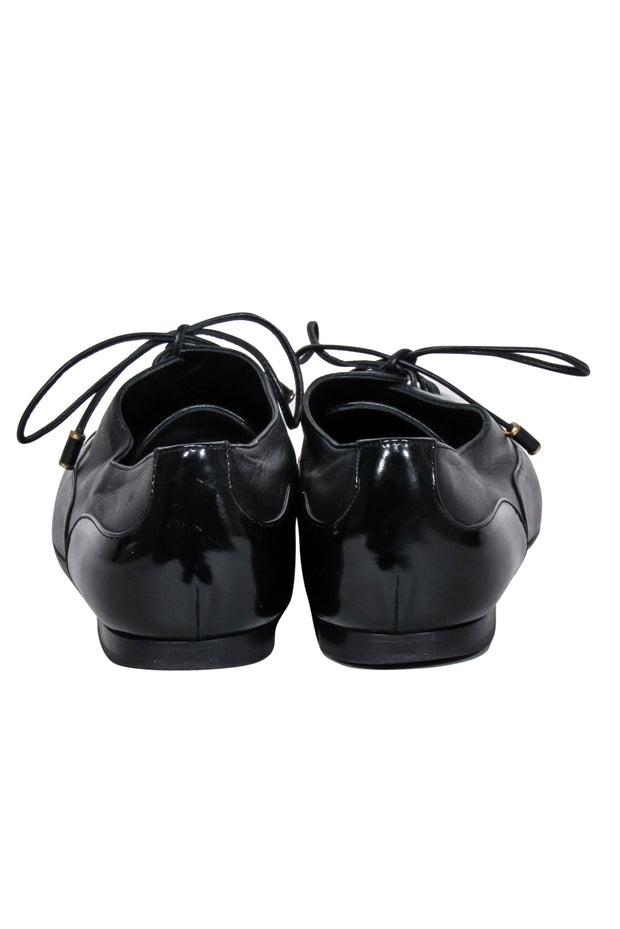 Current Boutique-Moschino Cheap & Chic - Black Leather Oxfords Sz 8.5