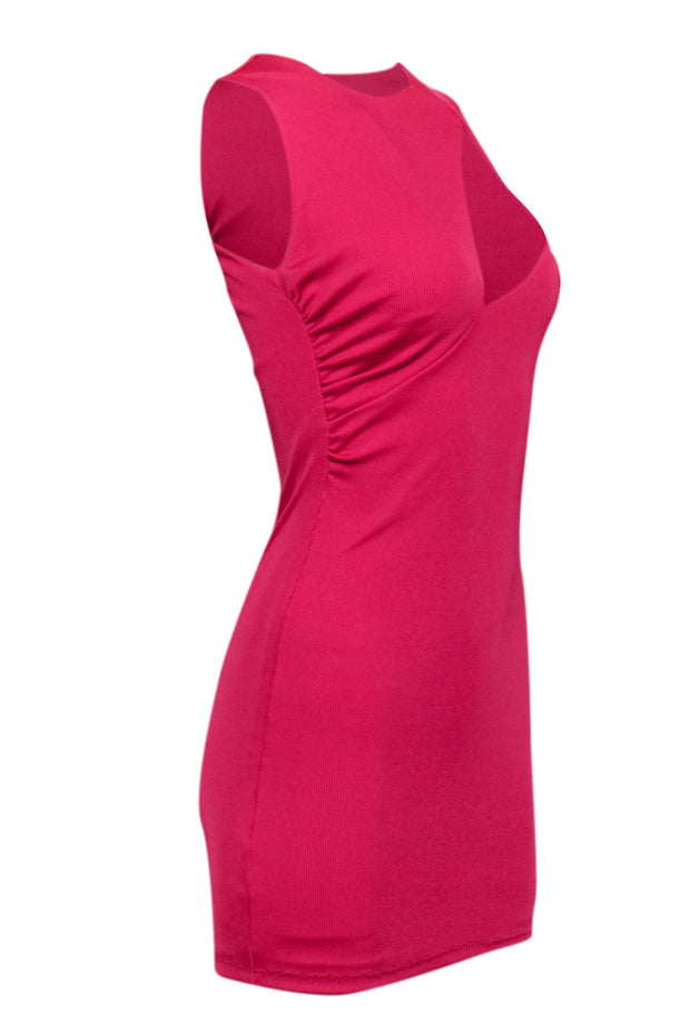 Current Boutique-NBD - Pink Bust Cutout Sleeveless Bodycon Dress Sz XS