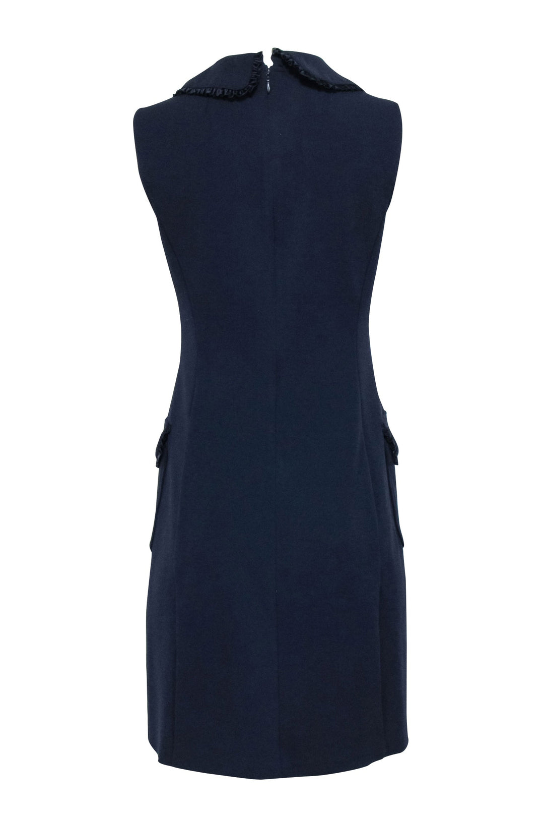 Nanette Lepore Navy Blue Sleeveless Midi Dress Mermaid Style 2024 Size 4