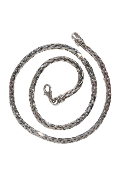Current Boutique-No Label - Sterling Silver Wheat Chain Bracelet