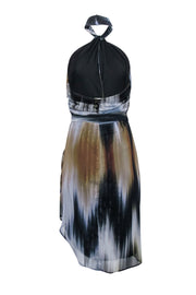 Current Boutique-One33 Social - White, Black, Tan, & Olive Ombre Mini Dress Sz 6