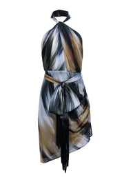 Current Boutique-One33 Social - White, Black, Tan, & Olive Ombre Mini Dress Sz 6