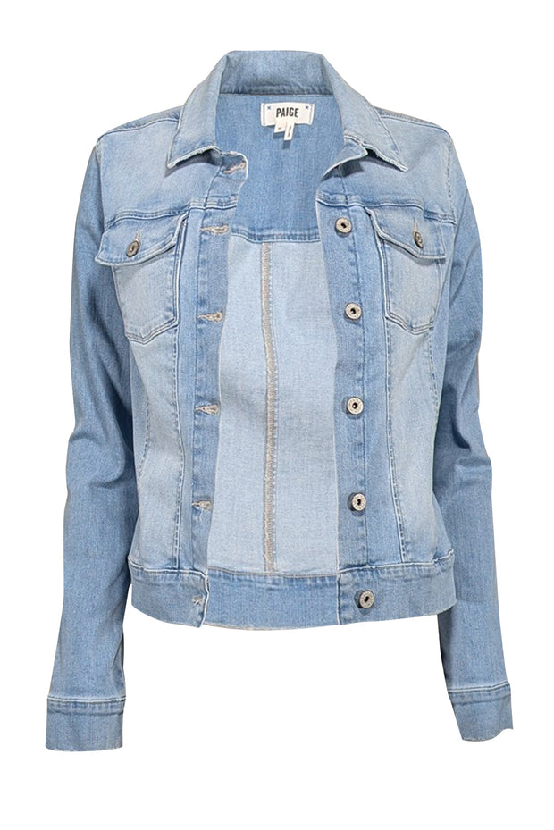 Current Boutique-Paige - Light Wash Denim Jacket Sz M