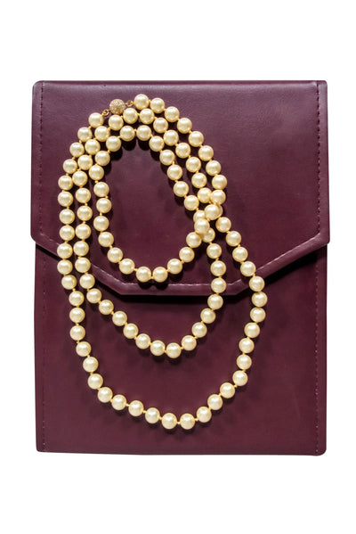Current Boutique-Patty Tobin - Yellow Pearl Long Necklace