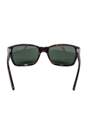 Current Boutique-Persol - Brown Tortoise Rectangular Sunglasses