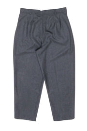 Current Boutique-Polo Ralph Lauren - Charcoal Grey Wool Pleated Pants Sz 8
