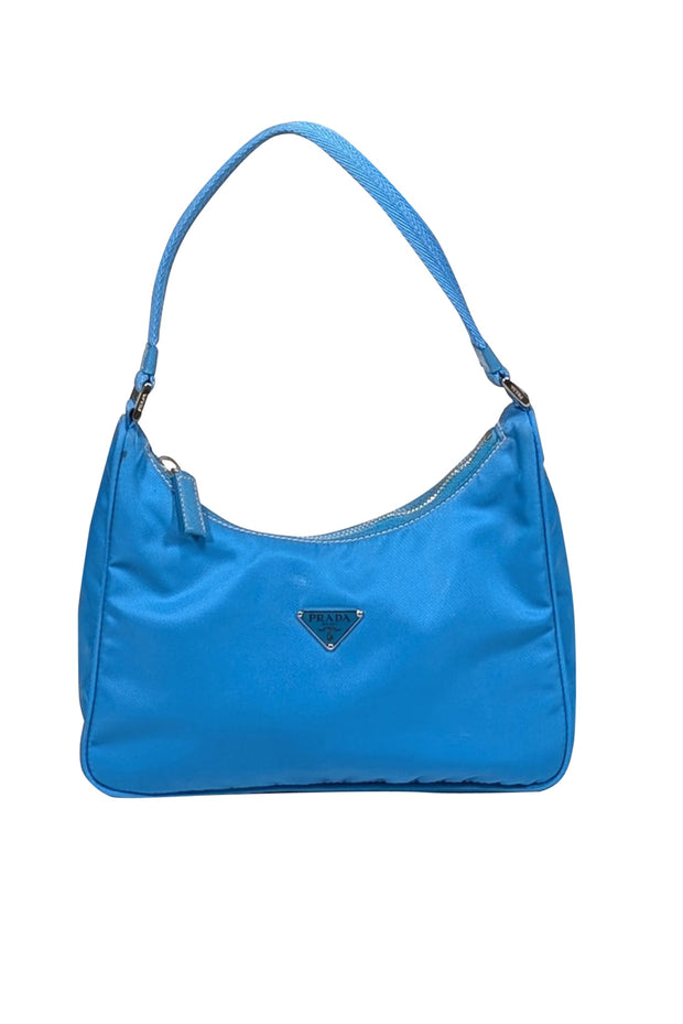 Current Boutique-Prada - Aqua Blue Mini Shoulder Bag