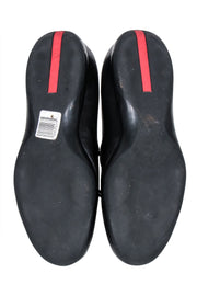 Current Boutique-Prada - Black Sport Drawstring Loafer Sz 9