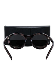 Current Boutique-Prada - Brown Round Sunglasses w/ Light Lenses