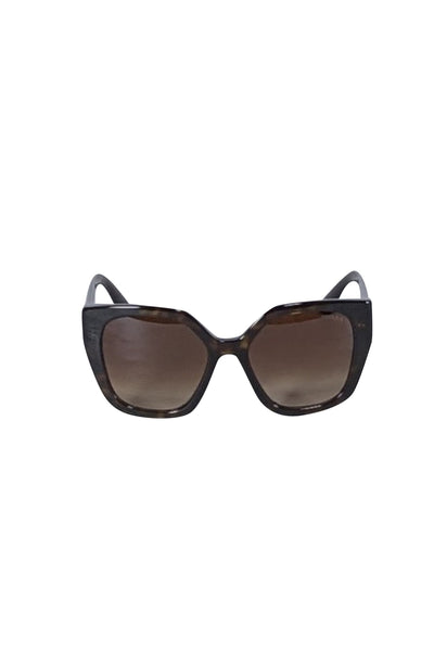 Current Boutique-Prada - Dark Brown Tortoise Sunglasses