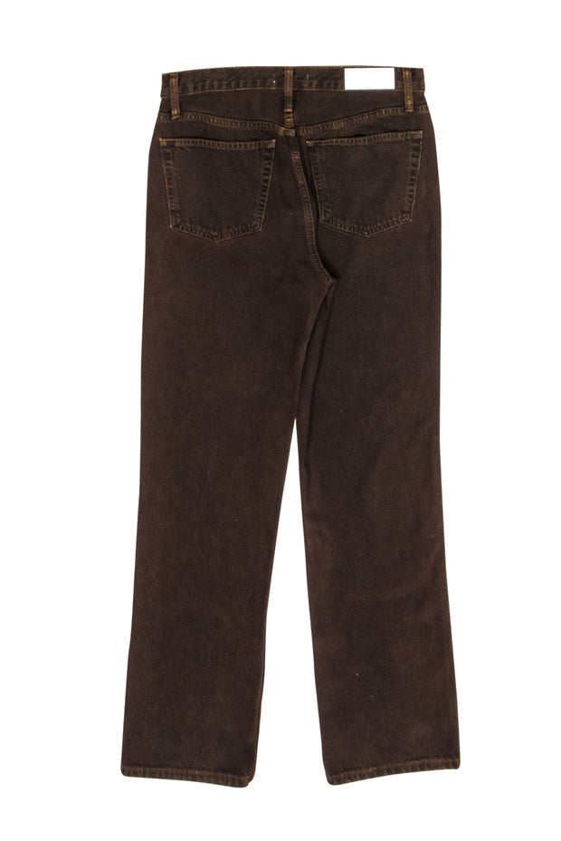 Current Boutique-RE/DONE - Brown & Black Acid Wash Jeans Sz 8