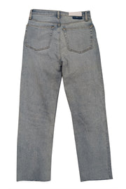 Current Boutique-RE/DONE - Light Wash Straight Leg Jeans w/ Raw Hem Sz 4