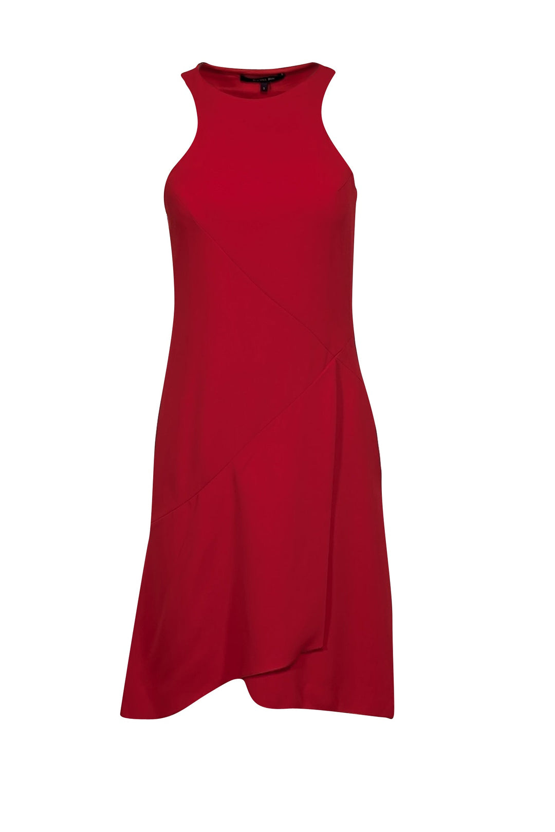 Rachel Roy Red Sleeveless Midi Layered Bottom Dress Sz 2 Current Boutique