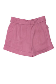 Current Boutique-Rag & Bone - Mauve Pink Tie Waist Shorts Sz 4