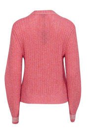 Current Boutique-Rag & Bone - Salmon Pink Blend Knit Sweater Sz M