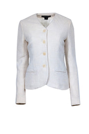 Current Boutique-Ralph Lauren - Ivory Wool Blend Jacket Sz 6