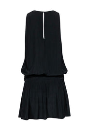 Current Boutique-Ramy Brook - Black Lace-Up Drop Waist "Kara" Dress Sz S