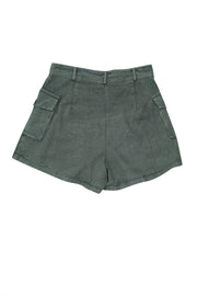 Current Boutique-Ramy Brook - Olive Green Cotton Cargo Shorts Sz 8