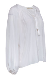 Current Boutique-Ramy Brook - White Peasant Top Sz XS
