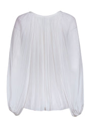 Current Boutique-Ramy Brook - White Peasant Top Sz XS
