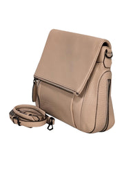 Current Boutique-Rebecca Minkoff - Beige Pebbled Leather Crossbody Bag