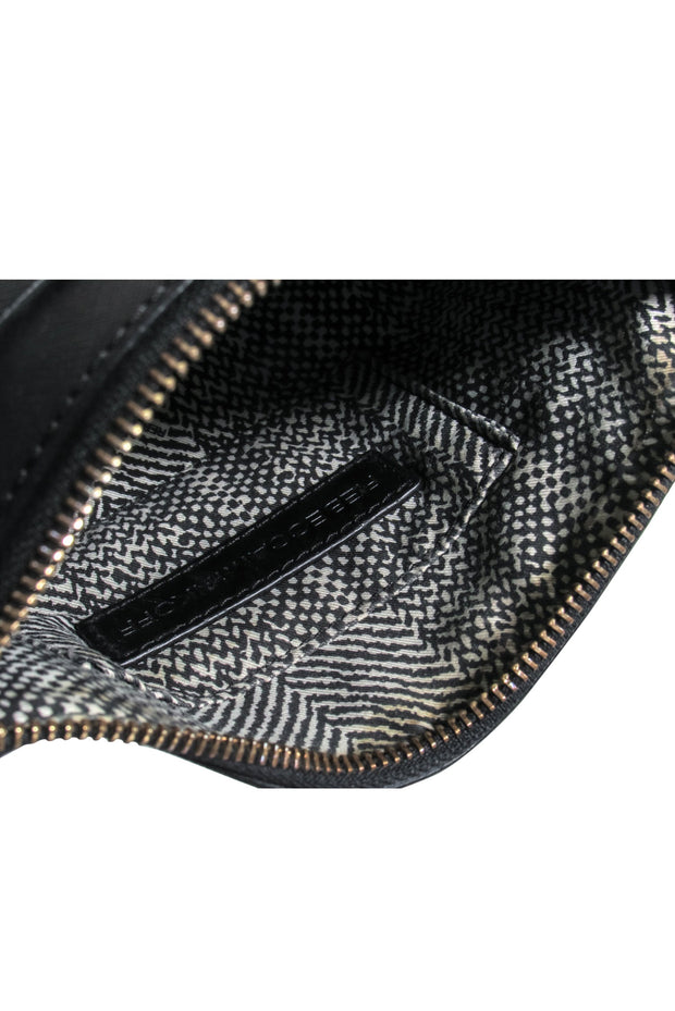 Current Boutique-Rebecca Minkoff - Black Leather Crossbody Bag w/ Chain Strap