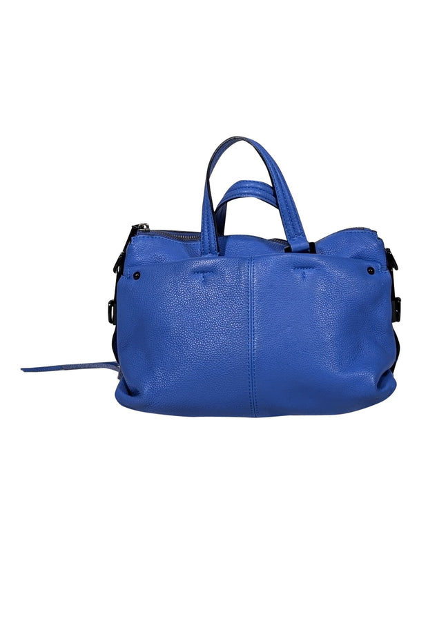 Current Boutique-Rebecca Minkoff - Blue Pebbled Leather Satchel Bag