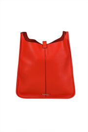 Current Boutique-Rebecca Minkoff - Coral Red Pebbled Leather Crossbody Bag