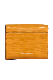 Current Boutique-Rebecca Minkoff - Mustard Yellow Heart Front Crossbody Bag