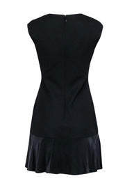 Current Boutique-Rebecca Taylor - Black Textured Sleeveless Dress Sz 6