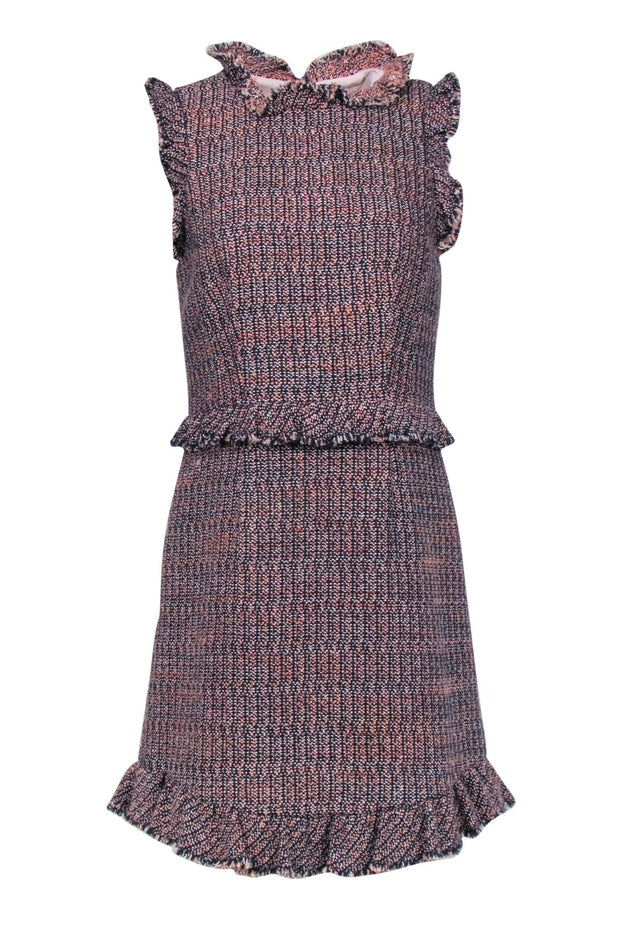 Metallic Tweed Dress