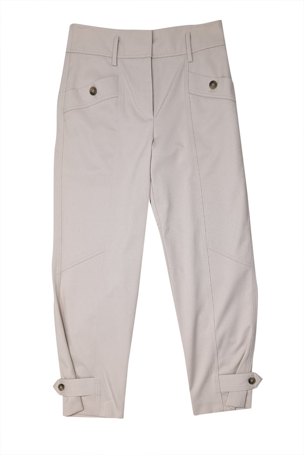 Current Boutique-Reiss - Beige "Madeline" Front Pocket Tapered Pants Sz 4