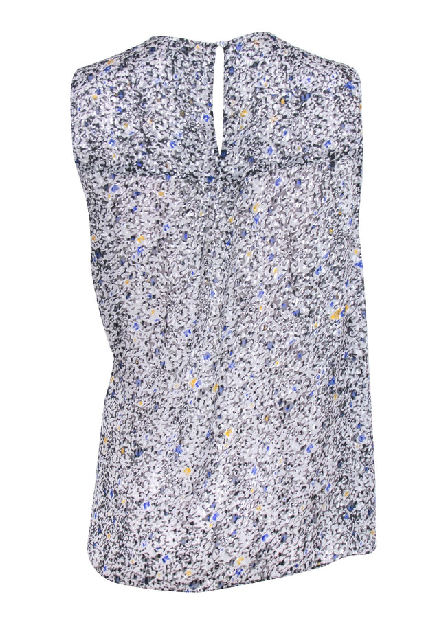 Current Boutique-Reiss - Grey & Black Speckled Sleeveless Top Sz 10