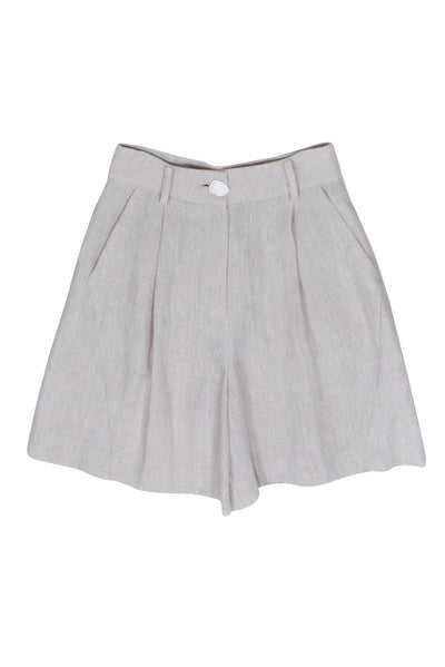 Current Boutique-Rejina Pyo - Grey Linen "Doris" Shorts Sz 2