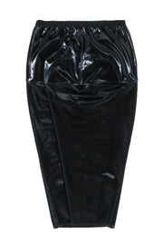 Current Boutique-Rick Owens - Black Slinky Fabric Midi Skirt Sz 4