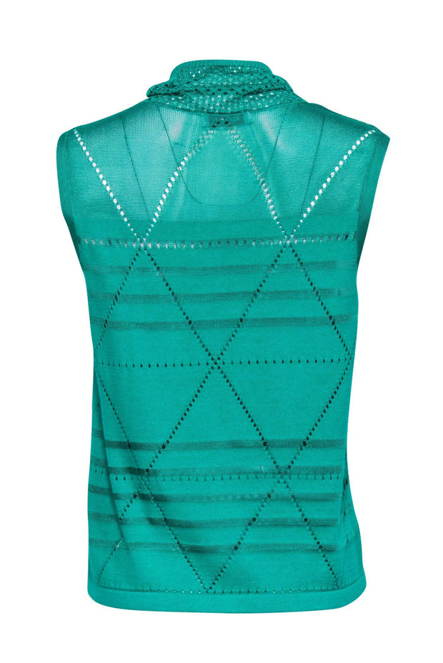 Current Boutique-Rodebjer - Green Knit Sleeveless Top Sz XS